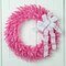 Northlight 36" Pink Spruce Artificial Christmas Wreath, Unlit